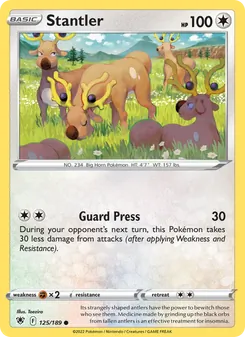 Stantler, Astral Radiance, no. 125