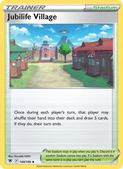 Jubilife Village, Astral Radiance, no. 148