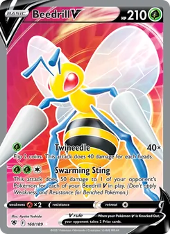 Beedrill V, Astral Radiance, no. 160