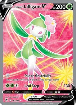 Hisuian Lilligant V, Astral Radiance, no. 162