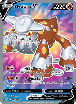 Heatran V, Astral Radiance, no. 165