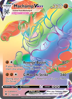 Machamp VMAX, Astral Radiance, no. 194