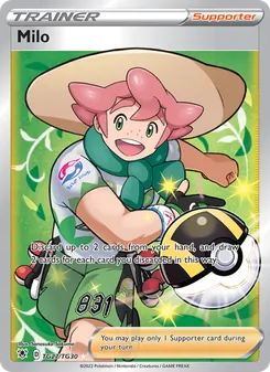 Milo, Astral Radiance Trainer Gallery, no. TG27