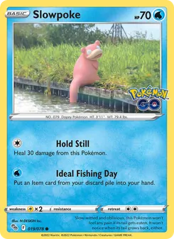 Slowpoke, Pokémon GO, no. 019