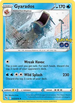 Gyarados, Pokémon GO, no. 022