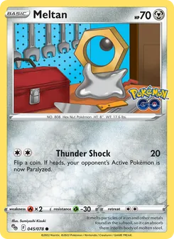Meltan, Pokémon GO, no. 045