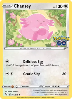 Chansey, Pokémon GO, no. 051