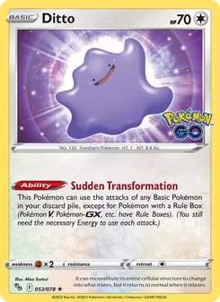 Ditto, Pokémon GO, no. 053
