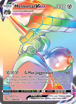 Melmetal VMAX, Pokémon GO, no. 080