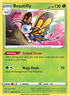 Beautifly, Lost Origin, no. 008