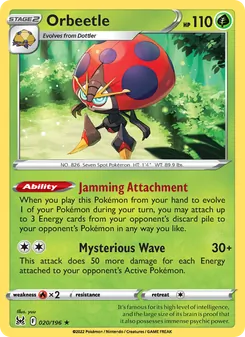 Orbeetle, Lost Origin, no. 020