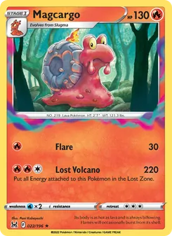 Magcargo, Lost Origin, no. 022