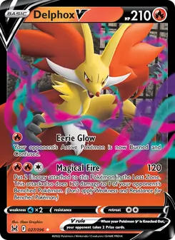 Delphox V, Lost Origin, no. 027