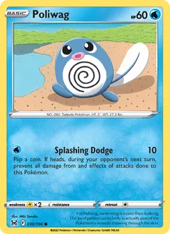 Poliwag, Lost Origin, no. 030