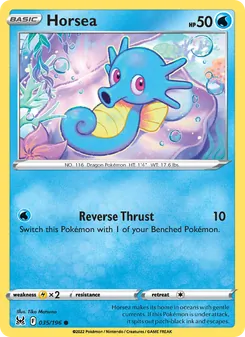 Horsea, Lost Origin, no. 035