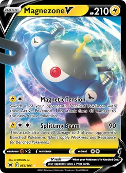 Magnezone V, Lost Origin, no. 056