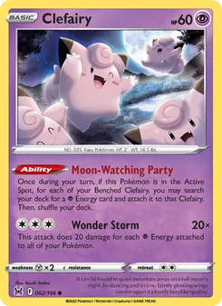 Clefairy, Lost Origin, no. 062