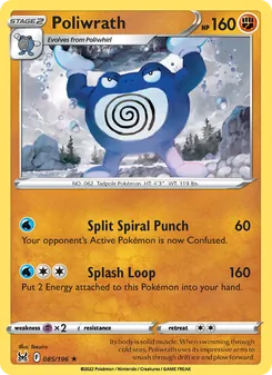 Poliwrath, Lost Origin, no. 085