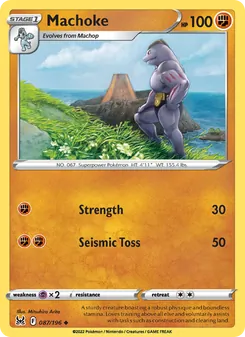 Machoke, Lost Origin, no. 087