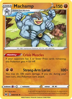 Machamp, Lost Origin, no. 088