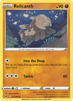 Relicanth, Lost Origin, no. 101