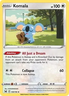 Komala, Lost Origin, no. 149