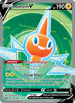 Rotom V, Lost Origin, no. 176