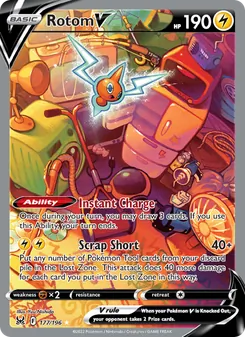 Rotom V, Lost Origin, no. 177