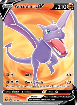 Aerodactyl V, Lost Origin, no. 179
