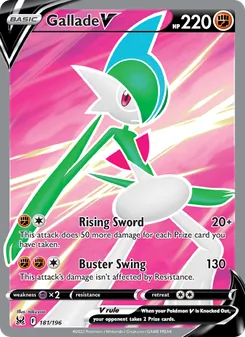 Gallade V, Lost Origin, no. 181