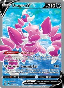 Drapion V, Lost Origin, no. 182