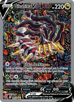 Giratina V, Lost Origin, no. 186