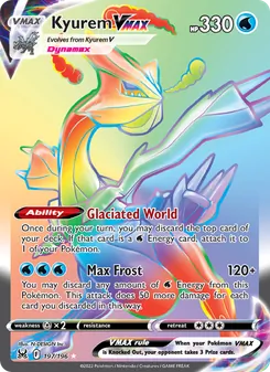 Kyurem VMAX, Lost Origin, no. 197