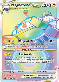 Magnezone VSTAR, Lost Origin, no. 198