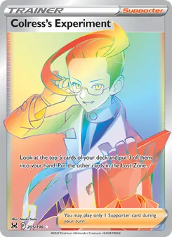 Colress's Experiment, Lost Origin, no. 205