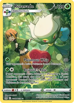 Roserade, Lost Origin Trainer Gallery, no. TG02