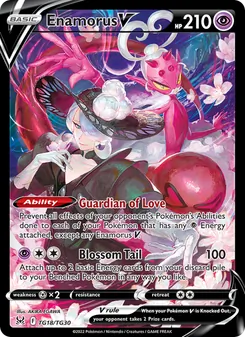 Enamorus V, Lost Origin Trainer Gallery, no. TG18