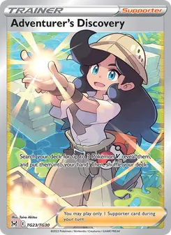 Adventurer's Discovery, Lost Origin Trainer Gallery, no. TG23