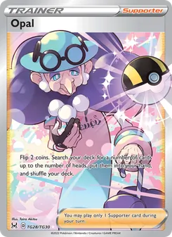 Opal, Lost Origin Trainer Gallery, no. TG28