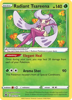 Radiant Tsareena, Silver Tempest, no. 016