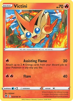 Victini, Silver Tempest, no. 023