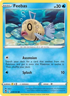 Feebas, Silver Tempest, no. 039
