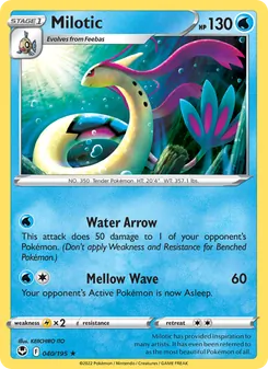 Milotic, Silver Tempest, no. 040