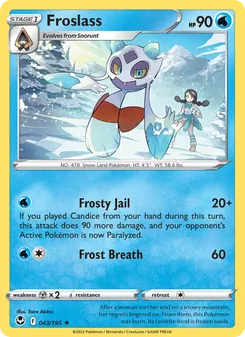 Froslass, Silver Tempest, no. 043