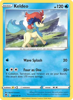 Keldeo, Silver Tempest, no. 046