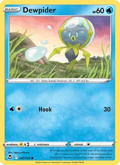 Dewpider, Silver Tempest, no. 047