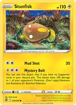 Stunfisk, Silver Tempest, no. 055