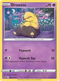 Drowzee, Silver Tempest, no. 060