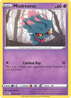 Misdreavus, Silver Tempest, no. 063