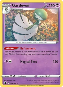 Gardevoir, Silver Tempest, no. 069